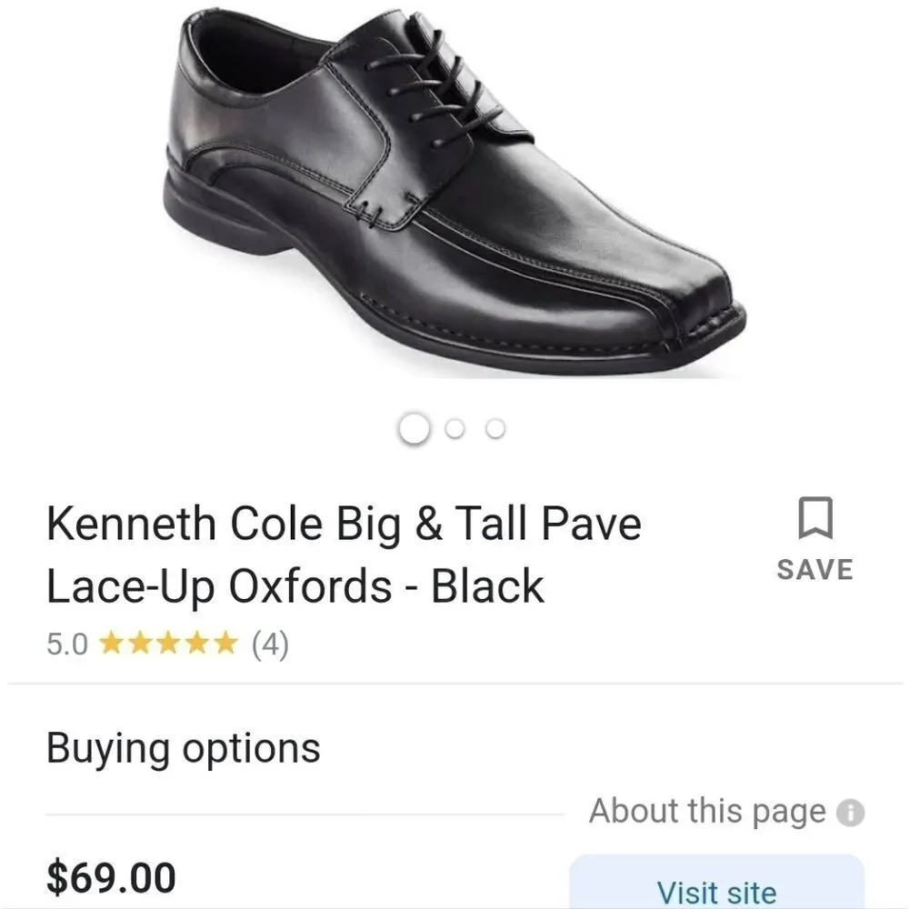 Unlisted by Kenneth Cole Lace-Up Oxfords
